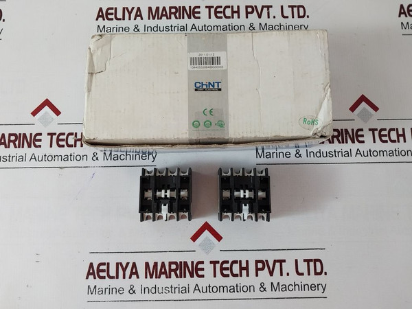 Lot Of 3X Chint F4-22 Auxiliary Contact Block Box Ac-15 360Va