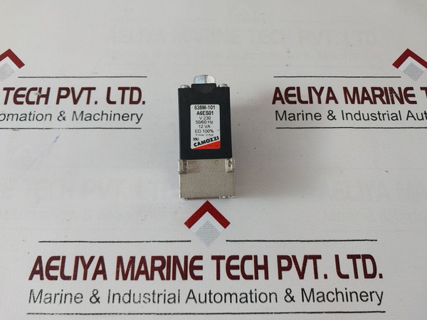 Camozzi 638M-101 A6Es01 Solenoid Valve 12 Va