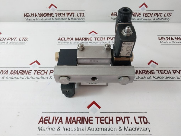 Burkert 6014 C 2,0 Fkm Ms Plunger Valve With Framo Evacuation System