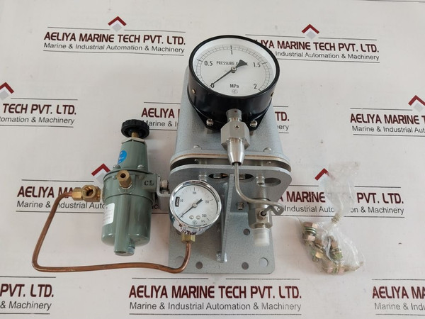 Nagano Keiki Ke21 Pneumatic Pressure Transmitter 0-2Mpa 0-200Kpa Xr15