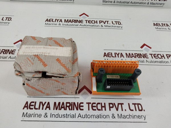Weidmuller Fc-tsdi-16Uni Safe Digital Input Field Termination Assembly