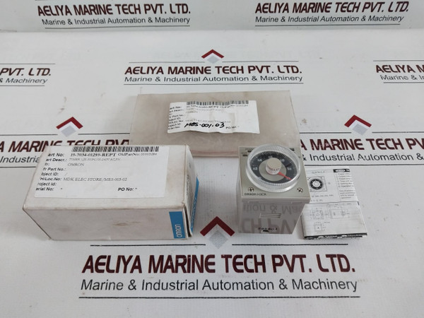 Omron H3Cr-a8 Solid State Timer 0-1.2 Min 100-240V Ac 100-125V Dc