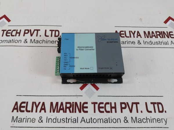 San Telequip Sc09Fsnn S020 Sc A Serial To Fiber Converter