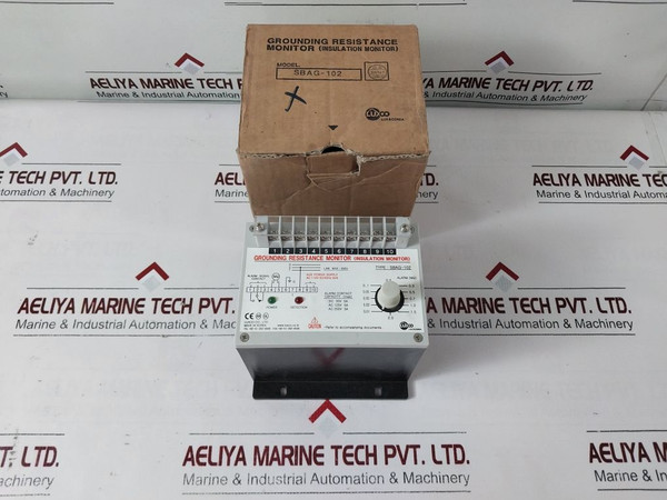 Luxco Sbag-102 Grounding Resistance Monitor Ac 110V