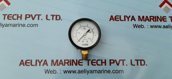 Dewit 11/63/14 Manometro Pressure Gauge 63Mm