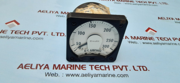 Westinghouse Ka-241 Ac Amperes Meter 0-300A 25-200Hz