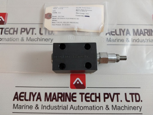 Sun Hydraulics Dbdhp06A4Pat2C/Ma Pressure Relief Valve 2012764