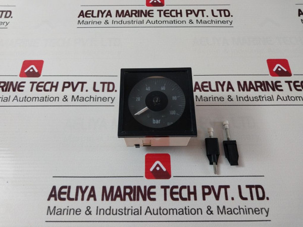Panel Meter Deif Dlq72-pc-pw 0-100 Bar Used
