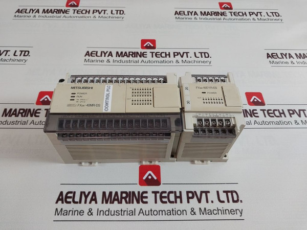 Mitsubishi Fx0N-40Mr-ds Programmable Controller With Fxon-16Eyr-es