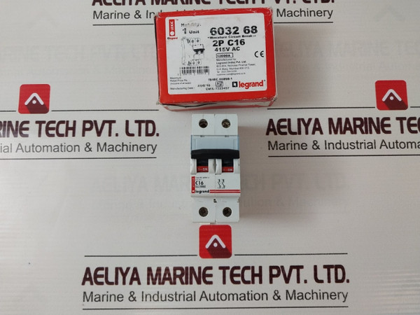 Miniature Circuit Breaker Legrand C16 Lexic New