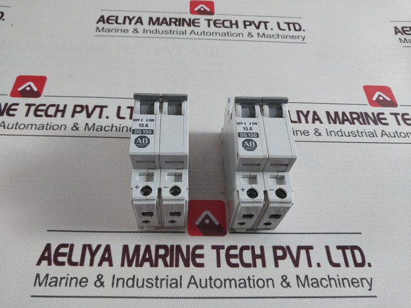 Allen-bradley 1492-cb2 Ser.B Circuit Breaker Dc300V 15A