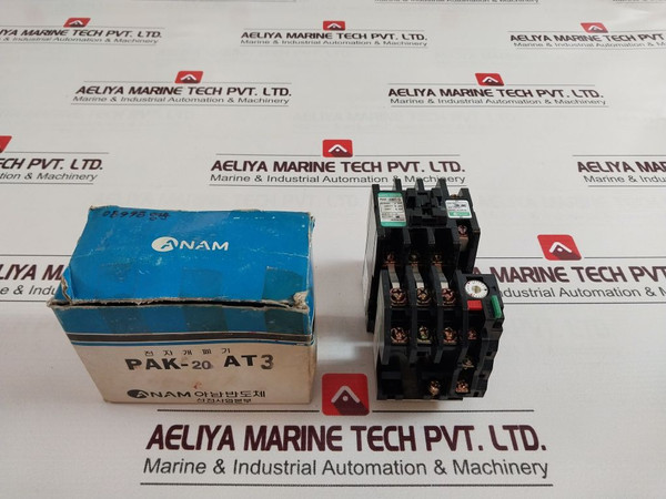 Anam Pak-20At-3 Magnetic Contactor W/ Thermal Overload Relay T-20-3