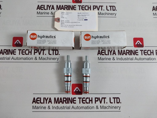 Sun Hydraulics Pbbb-lan Relief Valve 2019984