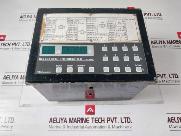 Thermometer Murayama Mphr Multipoints - Murayama Used
