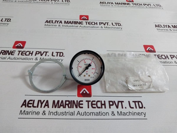 Wika En837-1 Pressure Gauge Cl. 2.5