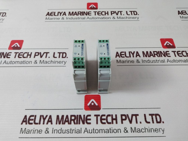 Lot Of 2X Novus Txrail Temperature Transmitter Used