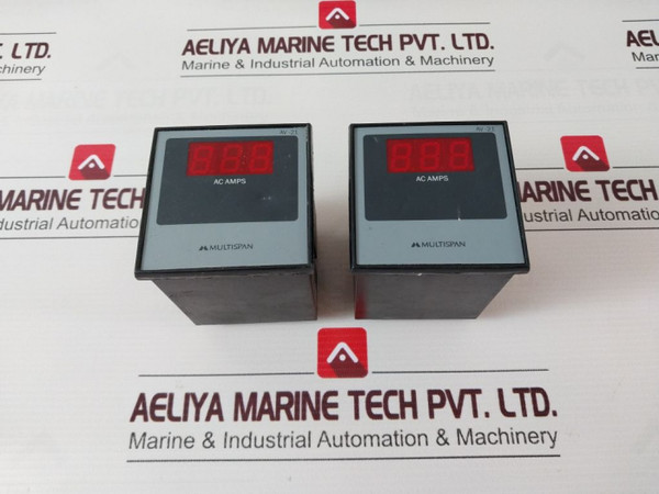 Panel Meter Multispan Av-21 230V Ac Supply Used