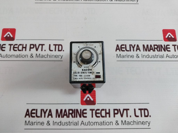 Kacon Tds-2206M Solid State Timer 220 Vac 50/60 Hz