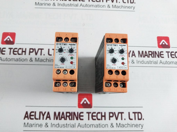 Minilec D1Etm1 Multifunction Timer 24-240 Vac/Dc