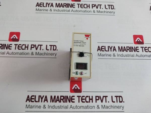 Carlo Gavazzi S 110 166 024 Combination Automatic Start Timer With Base 24V