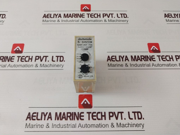 Electromatic Sabc 207 724 Combi Relay Range Timer