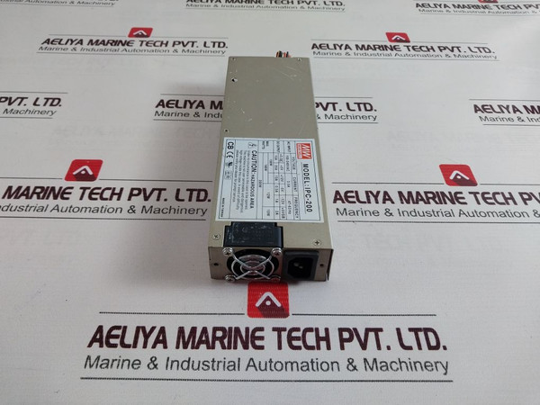 Mean Well Ipc-200 Ac To Dc Power Supply 3.5A 47-63Hz