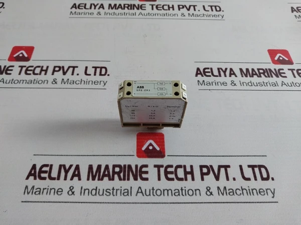 Abb Spe-zr3 Circuit Breaker Monitoring Relay Eg 32/1 250V