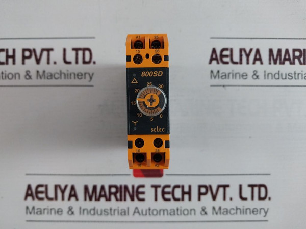 Selec 800Sd-2-230 Function Timer 250V Ac/24V Dc Resistive 5A