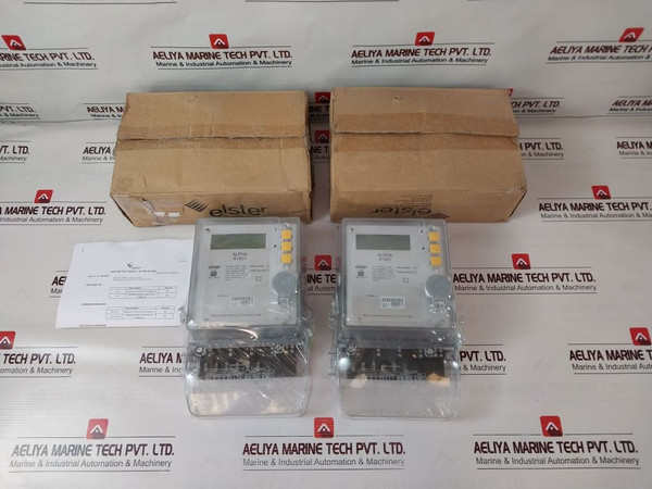 Elster Alpha A1621 Kwh/Kvarh/Kvah Meter, 10000 Imp/Kwh, 3Ph, 4W, Ht Ct, 5(10)A