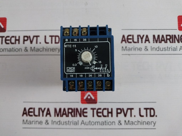 Time Delay Relay Digi Mec Mte-11 110Vca/Vac Used