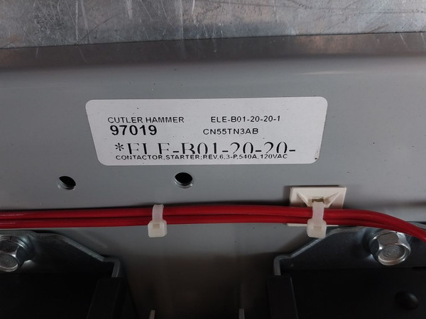 Eaton Cn55Tn3Ab Nema Size 6 Contactor 3 Phase 120V Coil 540Amp