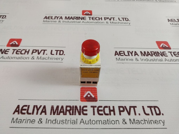 Mimic Solid State Lamp Buzzer Cum Flasher 110V Dc