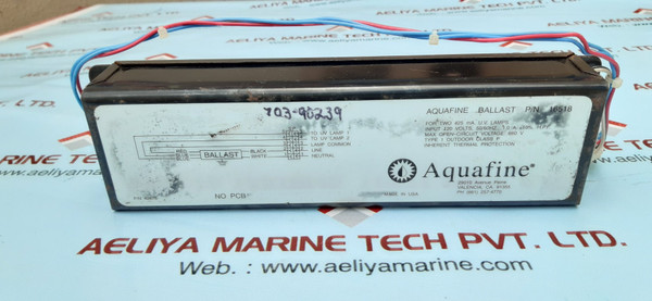 Aquafine 16518 electronic ballast