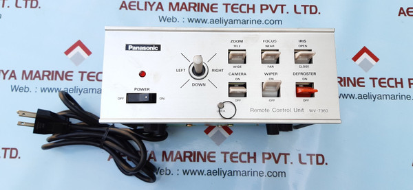 Panasonic Wv-7360 Remote Control Unit 120V~60Hz 135W