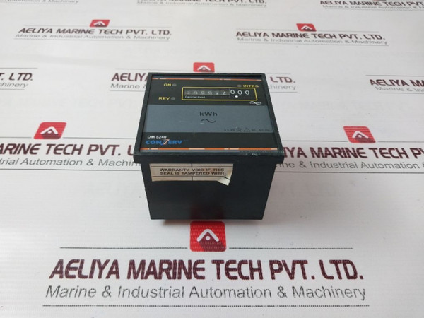 Energy Meter Conzerv Dm 5240 - True Rms - 50...60Hz Used