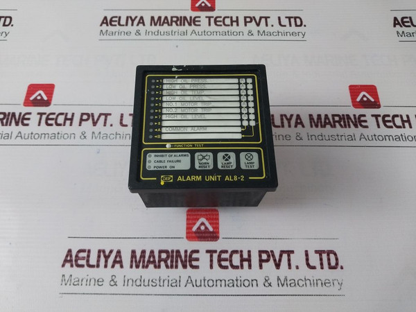 Deif Al8-2 Alarm Unit 12-48 Vdc