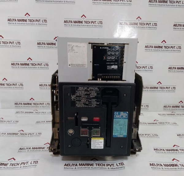 Hyundai Hat 16 Air Circuit Breaker 3 Pole 1600A 690V Ac 50/60Hz
