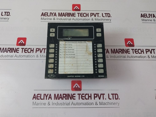 Martek M3000 Analog Alarm Annunciator M3000-30-01