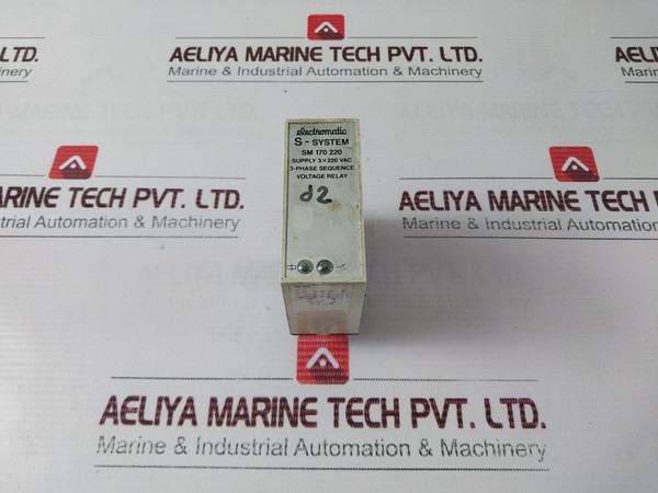 Electromatic Sm 170 220 3 Phase Sequence Voltage Relay 3X220 Vac