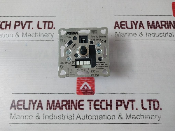 Peha 433 Hab Base Flush Mounting Rotary Tronic-dimmer 230V 50Hz