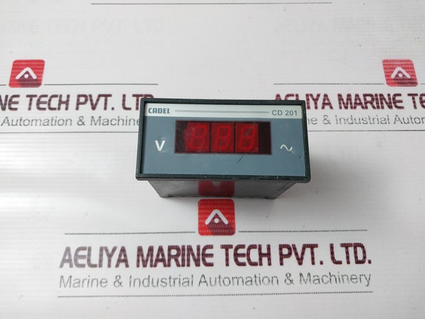 Cadel Cd 201 Voltmeter 1 Phase Ac/Dc 85-270 V