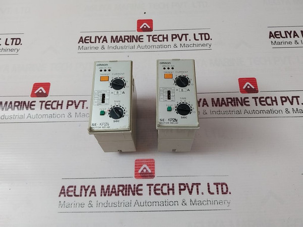 Omron Se-kp2N Motor Relay 1-10 Sec 50/60 Hz