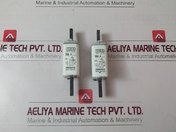 Lot Of 3X Siba 20 003 13 Fuse 160A 500V Ac