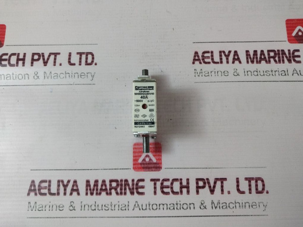 Ferraz Shawmut Nh000Gg50V40 Fuse 40A Ac 500V Nh000 120Ka