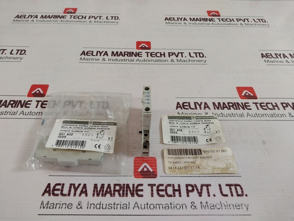 Telemecanique Gv1-a02 Auxiliary Contact Block 50/60 Hz