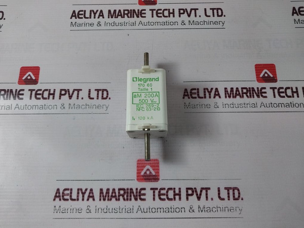 Legrand 170 60 Am 200A 500V Fuse Iec 269-2