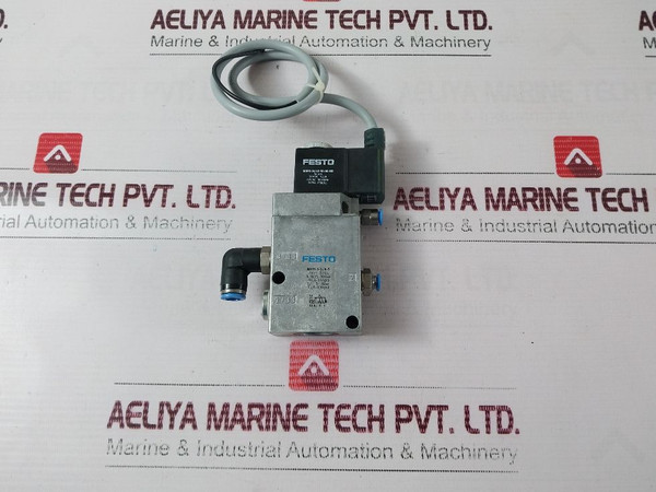 Festo Mfh-3-1/4-s Electromagnetic Valve 24V Dc 50/60Hz