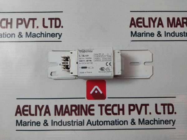 Vossloh Schwabe L 18.121 Ballast 220V~ 60Hz
