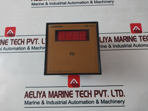 Enercon Dm 3270 Digital Panel Meter 110V