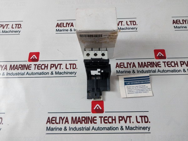Telemecanique La7-d2064 Contact Block Mounting Adapter New